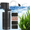 AquaMiracle Aquarium Filter Replacement Filter Media, Including 2 x Coarse