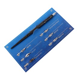 KICHOUSE 1set Calligraphy Dip Pen Ink Vintage Dip Pen School Writing Supplies for Student