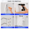 Hand Rails for Outdoor 1-2 Steps, Indoor Stairs, Bathroom, Wall