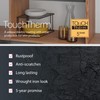 Metaltex Palio Lava corner cabinet insert 2-level 25x25x19cm TouchTherm, black,