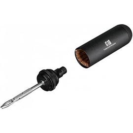 Topeak Tubi Cartridge G16 Storage Tube, Black, 8.8 x 2.2 x 2.2 cm