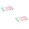 Minkissy 2sets Exfoliating Mesh Soap Pouches Bar Soap Sleeve for