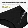 Women's Reusable Incontinence Underwear, 3 Pack Protective Briefs (XXL)