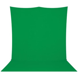 Westcott X-Drop Pro Wrinkle-Resistant 8' x 13' (2.44 x 3.96m) Sweep Backdrop for Full-Body Photos & Group Portraits, Video Interviews & Photo Booths - Portable and Travel Friendly (Chroma Key Green)