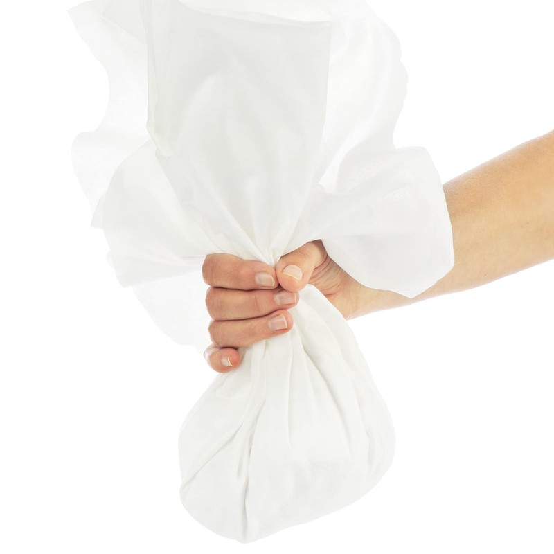 com-four® 5 Cheesecloths, Reusable, 75 x 70 cm (Pack of