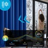 Deconovo Home Decorative Thermal Insulated Blackout Curtain Ring Top Curtain