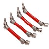 4Pcs Front Rear CVD Drive Shaft Coupler Set 1/10 Scale