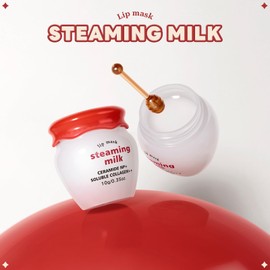 Milk Lip Mask with Ceramide and Collagen, Milk Lip Balms, Lip Repair, 10g/0.35oz