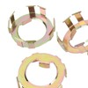 Trailer Spindle Nut Retainer, 4Pcs Metal Trailer Wheel Spindle Nut
