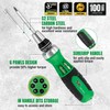 SK 22-in-1 Ratcheting Screwdriver with Nut Drivers, 216-P Multi-bit Screwdriver,