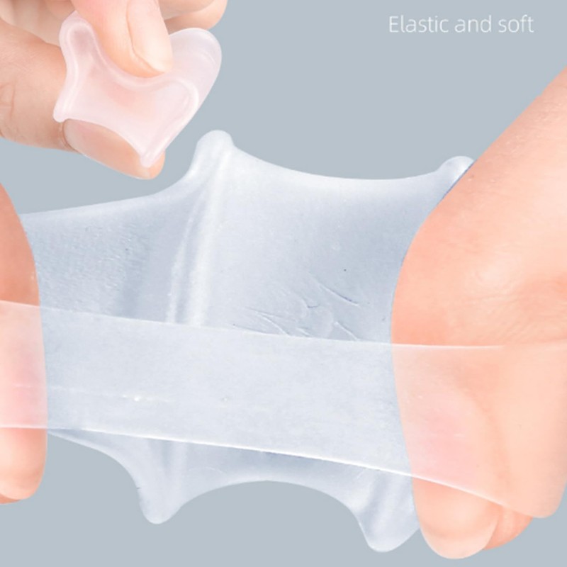 10 Pcs Hammer Toes Corrector Toe Splints, Gel Toe Straighteners