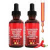 Tubeluck 2Pcs Cayenne Pepper Liquid Drops - Natural Cayenne Organic