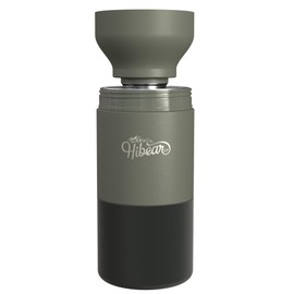 HIBEAR - 32oz All-Day Adventure Flask: The Insulated Multi-Tool of Beverage Bottles - Craft Pourover, Cold Brew, Tea, Water Infusion, Wine Decanting, Hydration. (Dawn Patrol)