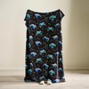 Catherine Lansfield Gamer Cosy Fleece 130x170cm Blanket Throw Black