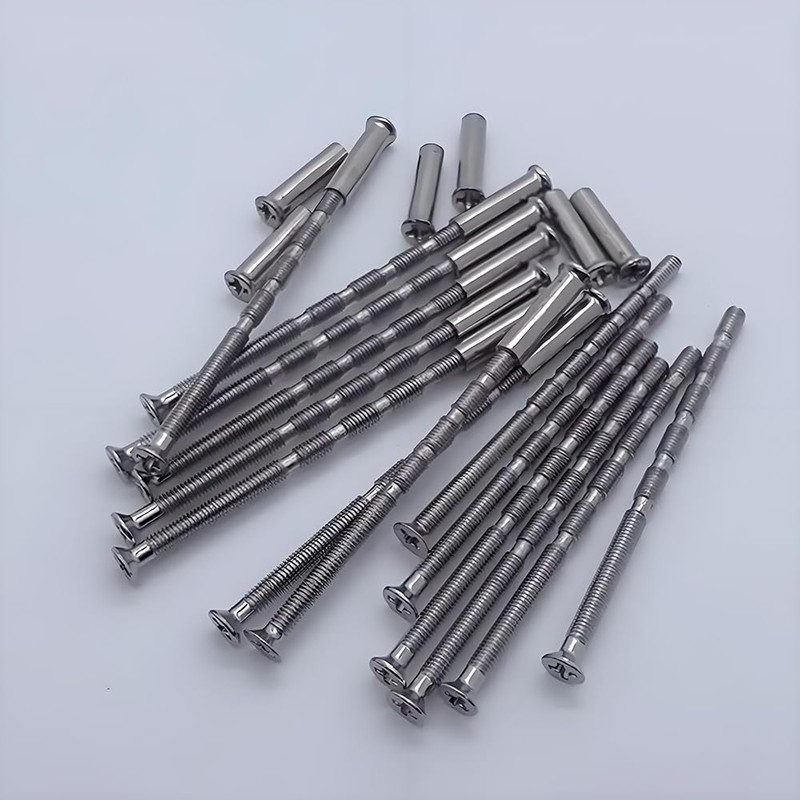 M3 Door Handle Fixing Screws and Sleeves – 30 Sets