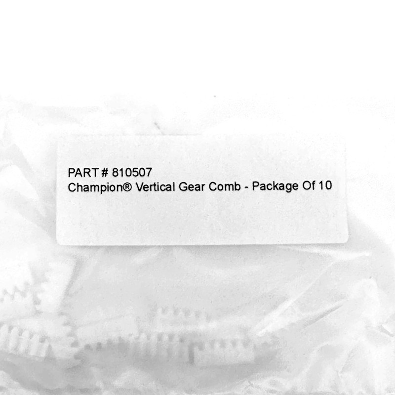 10 pcs Champion 810507 Vertical Blind Gear Combs for Repairing