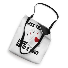Hand and Foot Cards with Point Values Game King Hand Foot Tote Bag