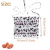 YULIAO Apron for eggs, pocket eggs apron, egg collecting bags,