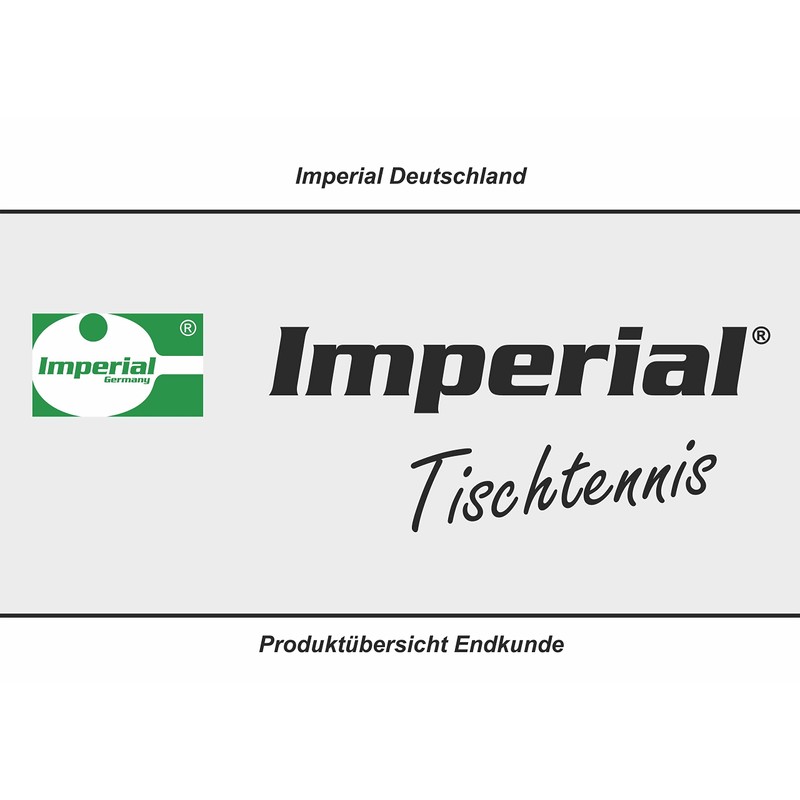 IMPERIAL Power Strike Table Tennis Bat (Black), TT Special -