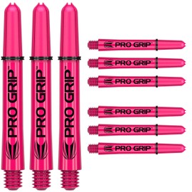 Target Pro Grip 3 Set Pink Dart Shafts Medium
