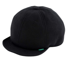 Nakota BOLD ROUND CAP, Baseball Cap, Hat, Large Size, Short Brim, Solid Color, Denim, Simple, Casual, Men's, Women's, Spring, Summer, Fall, Winter, Black, XL