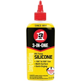 WD-40 WD40 3 In 1 All Temperature Silicone Drip Oil - Carton of 12