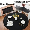 Limalred Fitted Spandex Round Tablecloth, Soft Skin Friendly Non Pilling