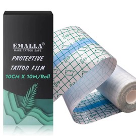 Tattoo Aftercare Bandage - 9.8“ X 2.2 Yards Second Skin Tattoo Cover Latex-Free Waterproof Tattoo Bandages Tattoo Wraps for Healing Tattoo Protection Film