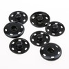 COTOWIN Sew-On Snaps,Black Press Buttons,Pack of 10,25mm