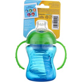 Nuby No-spill Cup Super Spout, Grip N' Sip, Step 1, , 4M+ 8 OZ (Pack of 6)