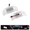 Mingrui test 2Pcs LED License Plate Lights Number Lamp for