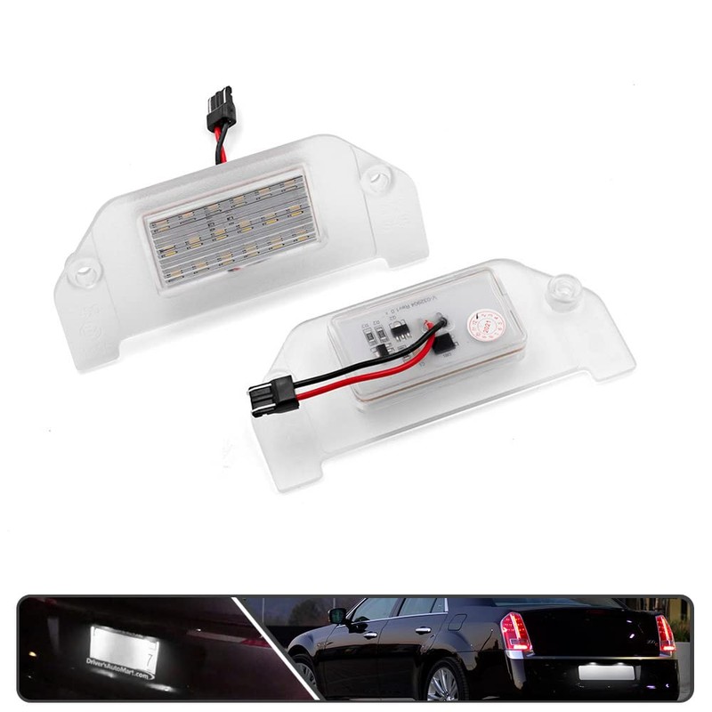 Mingrui test 2Pcs LED License Plate Lights Number Lamp for