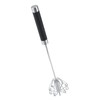 Schneebesen Manuell, Drehbarer Manueller Schneebesen Ei Halbautomatischer Schneebesen Schneebesen Edelstahl