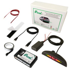 Proxel - Rear Invisible Electromagnetic Parking Sensors, EPS-DUAL 4.0 With Wireless Display, Without Drilling the Bumper, Universal and Original