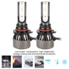 2Pcs 60W For 9005 H10 HB3 White Light Integrated Car