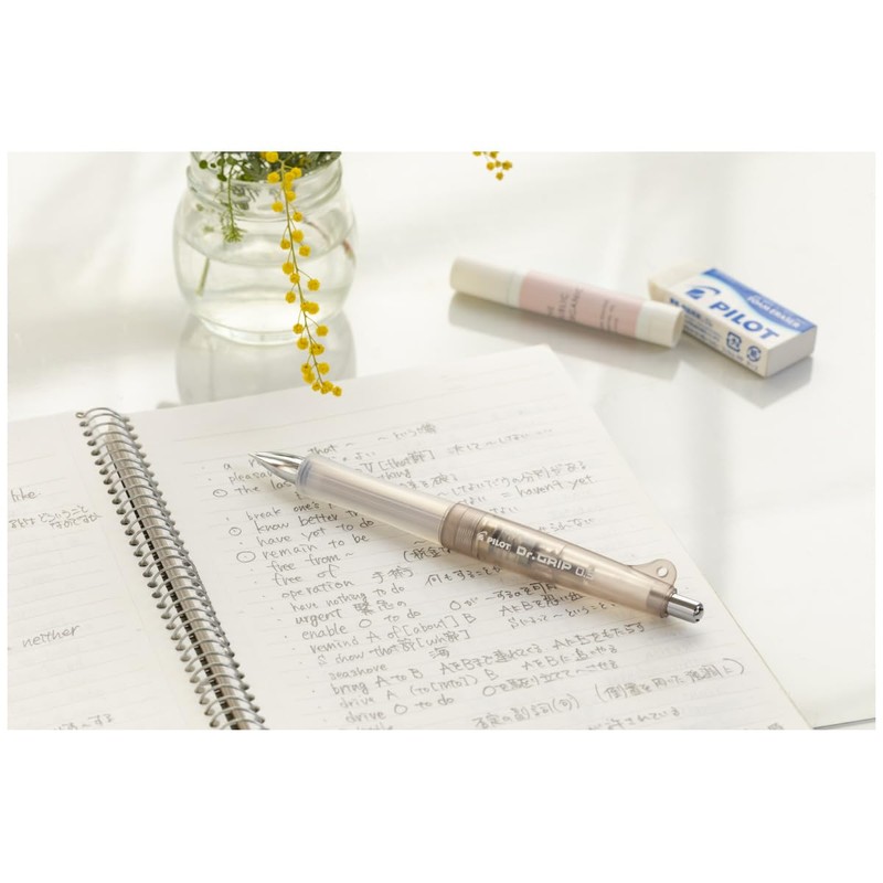 PILOT HDGC13B Doctor Grip Classic Mechanical Pencil, 0.3mm, Black