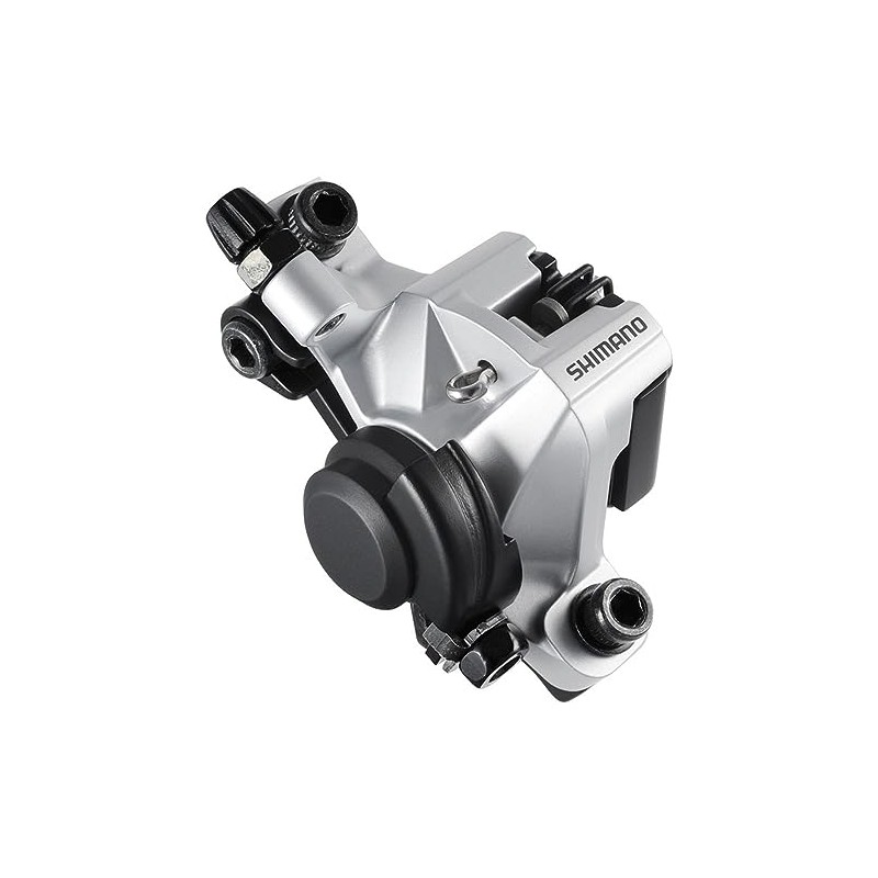 SHIMANO Scheibenbrems-Sattel Shimano BR-M 375; VR od HR mechanisch,ohne Scheibe,silber
