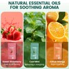 3 Pack Chewable Silicone Aroma Sticks with Essential Oils for