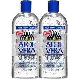 FRUIT O/T EARTH ALOE VERA GEL 12 OZ(Pack of 2)