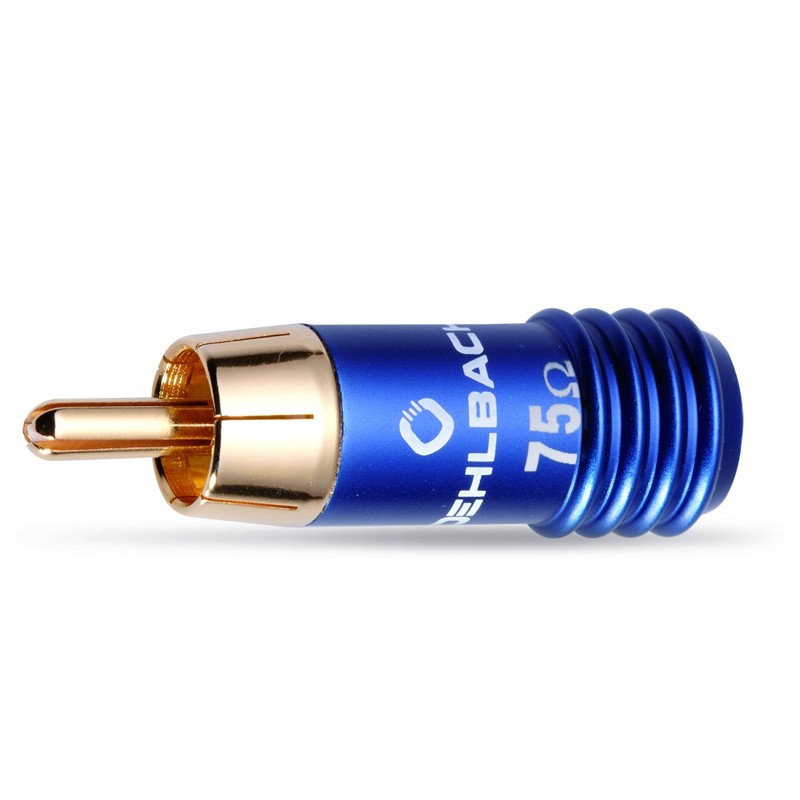 Oehlbach Cover Connector 75 Ohm Blue