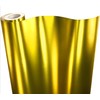 VViViD+ Premium Satin Chrome Gold Vinyl Wrap Roll w/Air-Release Adhesive