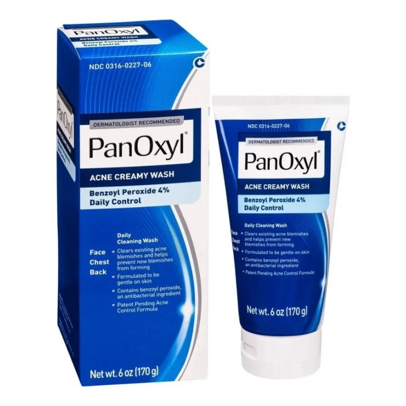 Panoxyl Acné Foaming Wash 4% Peróxido De Benzoilo