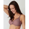 Triumph Women's Infinite Sensation Minimiser Bra, Sweet Chestnut