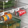 VOCAON 2 Pack Refrigerator Drawer Can Organizer, Hanging Soda Can
