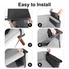 Upgraded Cat Scratch Furniture Couch Protector with Natural Sisal for