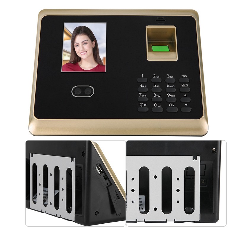 2.8in HD TFT Face Fingerprint Password Attendance Machine Access Control