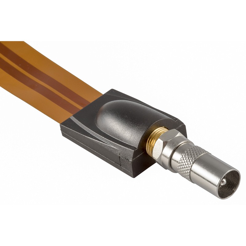 POPPSTAR 2 x SAT Adaptor Coaxial Antenna F Connector 1