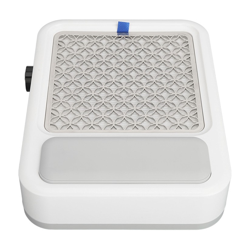 Nail Dust Collector with Reusable Filter Hand Pillow Speed Adjustable