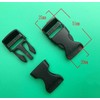 LEISURE CLUB Insertion Buckle, Side Release Buckle, Lace, Fastener, Back,
