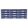N/A 4-Tier Mail Sorter Organizer Countertop Literature Student Mailbox for